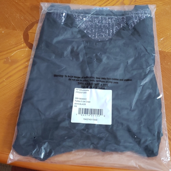 Free People turn it on sequin cami tank top - Picture 5 of 5